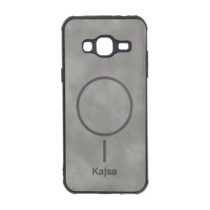 قاب جیر Kajsa طرح مگ سیف MNC مدل Samsung Galaxy J3 (2016) / J320 / J310 - طوسی