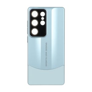 قاب Sports Design محافظ لنز شیشه ای Samsung Galaxy S25 Ultra - سبزآبی