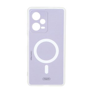 قاب Colorful Magic طرح مگ سیف محافظ لنزدار Xiaomi Redmi Note 12 Pro 5G - بنفش