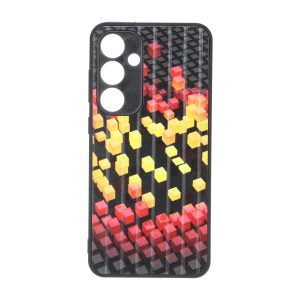 قاب Line Case محافظ لنز برجسته طرح دار Samsung Galaxy S24 FE - کد 97
