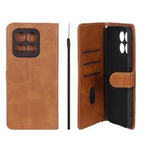 کیف موبایل مگنتی Crystal داخل مخمل Honor X8a - عسلی