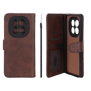 کیف موبایل مگنتی Crystal داخل مخمل Xiaomi Redmi Note 15 / Poco M8 5G - قهوه ای
