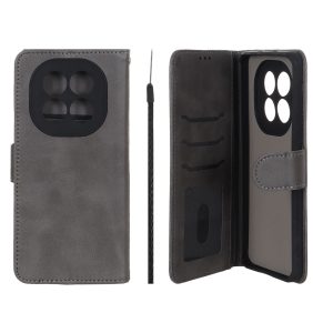 کیف موبایل مگنتی Crystal داخل مخمل Xiaomi Redmi Note 15 / Poco M8 5G - طوسی