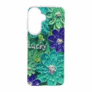 قاب اطلسی Flower دور شفاف Samsung Galaxy A37 / A56 / A36 - طرح 77