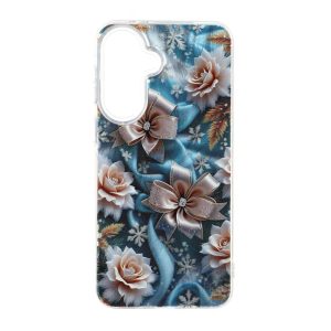 قاب اطلسی Flower دور شفاف Samsung Galaxy A37 / A56 / A36 - طرح 80