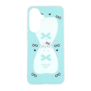 قاب هولوگرامی Kitty مات دور ژله ای Samsung Galaxy A37 / A56 / A36 - سبزآبی