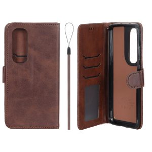 کیف موبایل مگنتی درجه یک داخل خز MNC Plus مدل Xiaomi Redmi Note 10 Lite - قهوه ای
