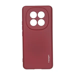قاب سیلیکونی Spigen محافظ لنزدار Xiaomi Redmi Note 15 / Poco M8 5G - زرشکی