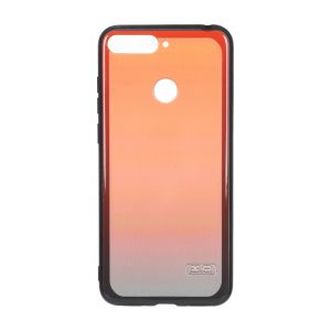 قاب XO مات دو رنگ Huawei Y6 (2018) / Y6 Prime (2018) - قهوه ای قرمز
