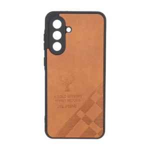 قاب طرح چرم گوزنی Pal Prime مدل Samsung Galaxy A37 / A56 / A36 - عسلی