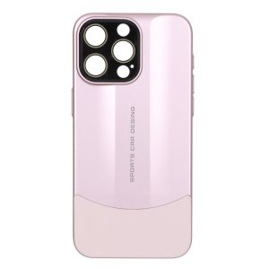 قاب Sports Design محافظ لنز شیشه ای Apple iPhone 15 Pro Max - صورتی