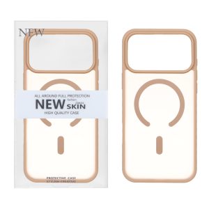 قاب New Skin مات Magsafe مدل Apple iPhone 17 Pro Max / iPhone 18 Pro Max - صحرایی (پک دار) - VIN