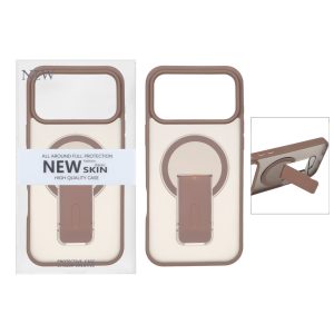 قاب New Skin مات Magsafe استندشو Apple iPhone 17 Pro Max / iPhone 18 Pro Max - صحرایی (پک دار) - VIN