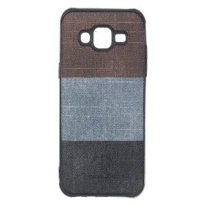 قاب Santa Barbara طرح پارچه ای سه رنگ Samsung Galaxy J5 (2015) / J500 - کد 164