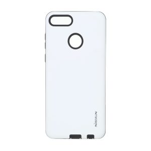 قاب دو تکه Nillkin با محافظ سوکت شارژ Huawei Y9 (2018) - سفید
