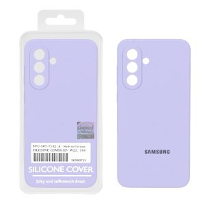 قاب سیلیکونی پاک کنی اورجینال Master Quality مدل Samsung Galaxy A37 / A56 / A36 - یاسی (پک دار)
