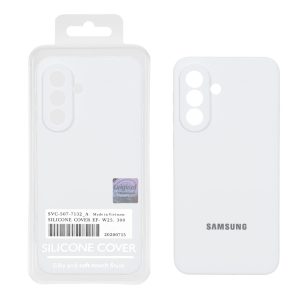 قاب سیلیکونی پاک کنی اورجینال Master Quality مدل Samsung Galaxy A37 / A56 / A36 - سفید (پک دار)