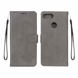 کیف موبایل مگنتی درجه یک داخل خز MNC Plus مدل Huawei Honor 9 Lite - خاکستری