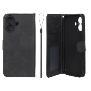 کیف موبایل مگنتی درجه یک داخل خز MNC Plus مدل Apple iPhone 17 - مشکی