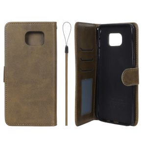 کیف موبایل مگنتی درجه یک داخل خز MNC Plus مدل Samsung Galaxy Note 5 - سبز زیتونی