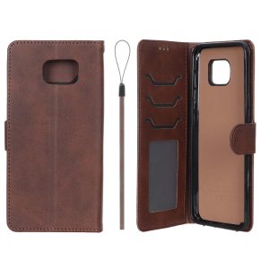 کیف موبایل مگنتی درجه یک داخل خز MNC Plus مدل Samsung Galaxy Note 5 - قهوه ای