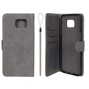 کیف موبایل مگنتی درجه یک داخل خز MNC Plus مدل Samsung Galaxy Note 5 - خاکستری