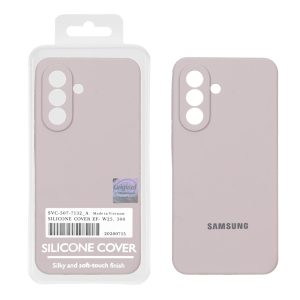 قاب سیلیکونی پاک کنی اورجینال Master Quality مدل Samsung Galaxy A57 - خاکی (پک دار)