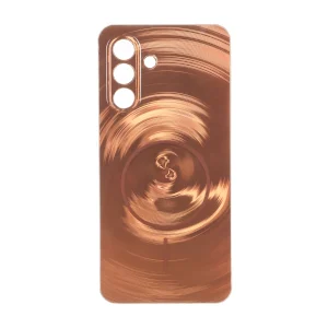 قاب لیزری Circle طرح مگ سیف محافظ لنزدار Samsung Galaxy A17 / A26 - مسی