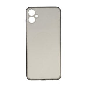 قاب ژله ای شفاف مستطیلی طرح مگ سیف Spark مدل Samsung Galaxy A05 / M05 / F05 - مشکی
