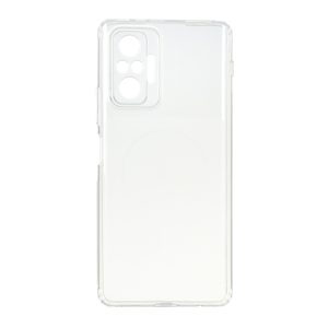 قاب ژله ای شفاف مستطیلی طرح مگ سیف Spark مدل Xiaomi Redmi Note 10 Pro 4G / Redmi Note 10 Pro Max