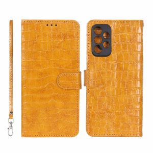 کیف موبایل مگنتی کروکو MNC مدل Samsung Galaxy A73 - عسلی
