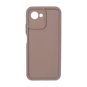 قاب Solid Case مدل Realme C30 / C30s - قهوه ای