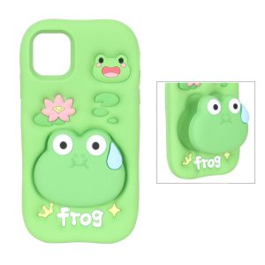 قاب Frog استند شو Apple iPhone 11 - سبز
