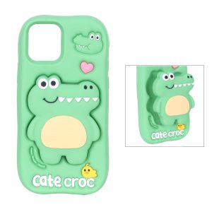 قاب Cate croc استندشو Apple iPhone 12 Pro / iPhone 12 - سبز