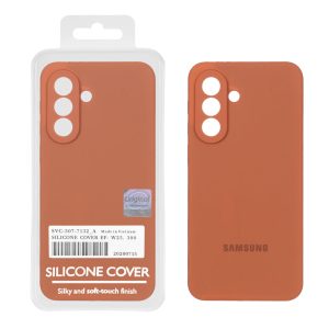 قاب سیلیکونی پاک کنی اورجینال Master Quality مدل Samsung Galaxy A37 / A56 / A36 - قهوه ای روشن (پک دار)