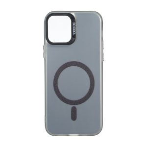 قاب SO COOL براق طرح مگ سیف Apple iPhone 12 Pro / iPhone 12 - مشکی