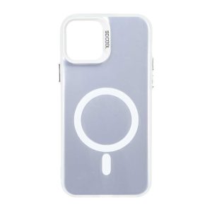 قاب SO COOL براق طرح مگ سیف Apple iPhone 12 Pro / iPhone 12 - سفید