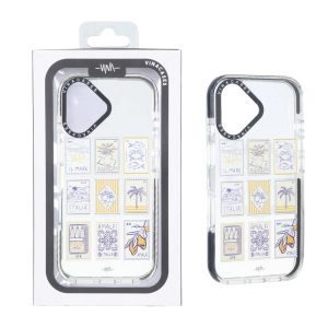 قاب اورجینال Vina شفاف Magsafe طرح دار Apple iPhone 16 - کد 425 (پک دار) - VIN