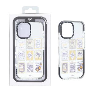 قاب اورجینال Vina شفاف Magsafe طرح دار Apple iPhone 17 - کد 433 (پک دار) - VIN