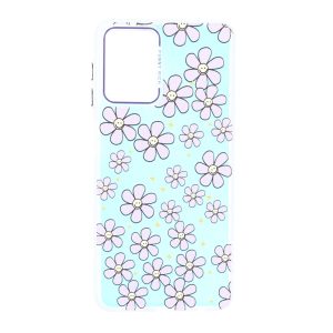 قاب هولوگرامی Funnyrich طرح دار دور مات Samsung Galaxy A22 4G / M22 / M32 4G / F22 - کد 278