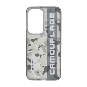قاب Camouflage چریکی محافظ لنز کربن Samsung Galaxy A37 / A56 / A36 - مشکی
