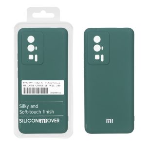 قاب نیو سیلیکون محافظ لنزدار RFF مدل Xiaomi Poco F5 Pro / Redmi K60 - سبز (پک دار)