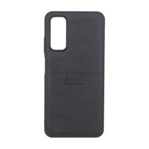 قاب طرح چرم Puloka خط دار Samsung Galaxy A05s / M14 4G / F14 4G - مشکی