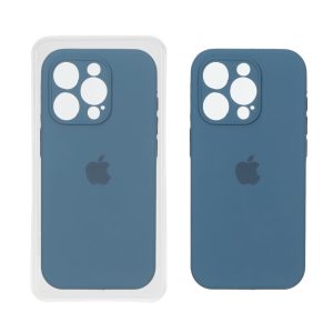 قاب سیلیکونی پاک کنی اورجینال Master Quality مدل Apple iPhone 15 Pro - سبز کله غازی (پک دار)