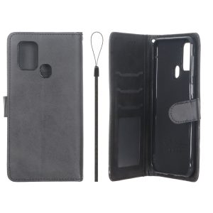 کیف موبایل مگنتی درجه یک داخل خز MNC Plus مدل Samsung Galaxy M31 - مشکی کد 1