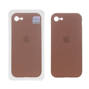 قاب سیلیکونی پاک کنی اورجینال Master Quality مدل Apple iPhone 7 / iPhone 8 / iPhone SE (2020) - قهوه ای (پک دار)