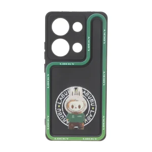 قاب Solid Case منحنی LUCKY طرح دار Xiaomi Redmi Note 14S / Note 13 Pro 4G / Poco M6 Pro 4G - کد 358