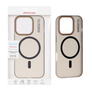 قاب اورجینال Syndee پشت مات MagSafe مدل Apple iPhone 16 Pro - مشکی (پک دار)