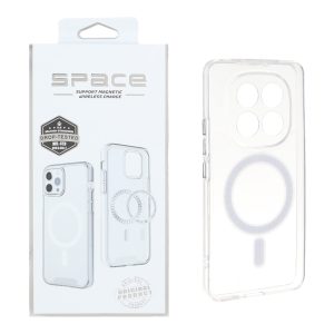 قاب اورجینال Space شفاف Magsafe مدل Xiaomi Redmi Note 15 Pro 4G (پک دار)