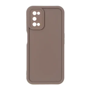 قاب Solid Case مدل Realme 7 5G - قهوه ای